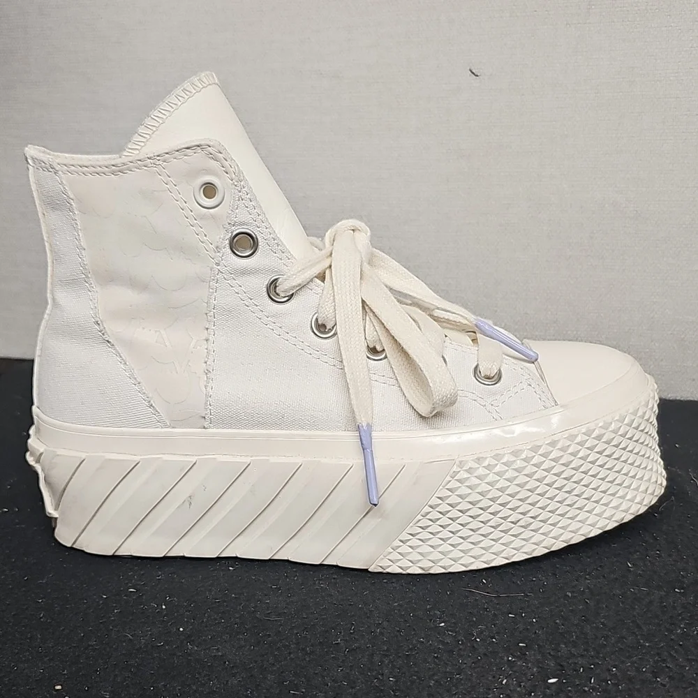 CONVERSE CTAS LIFT 2X PLATFORM SNEAKERS BFPM-03-027 - Picture 8 of 13